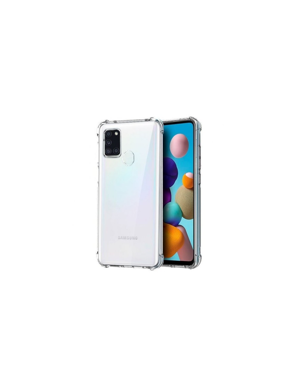 Funda Transparente Protectora AntiGolpe Samsung A21S Funda Transparente Protectora AntiGolpe Samsung A21S