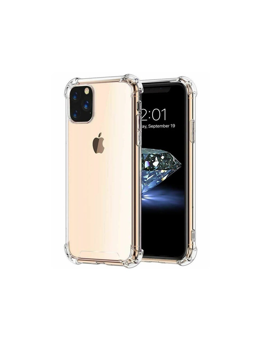 Funda Transparente Protectora AntiGolpe Iphone 12 Pro MAX Funda Transparente Protectora AntiGolpe Iphone 12 Pro MAX