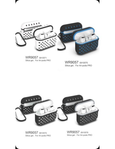 Funda AirPods Pro Silicona Puntitos WR9057