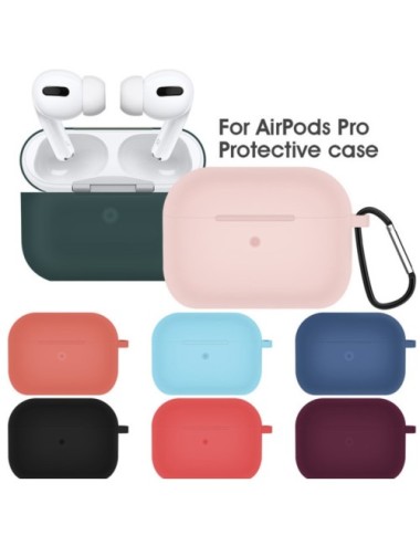 Funda Reforzada Con Pinza Para Colgar AirPods Pro