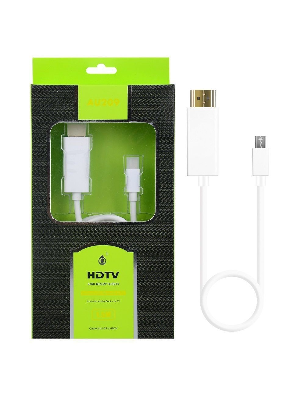 Cable Mini DP A HDTV 1.5M AU209 Cable Mini DP A HDTV 1.5M AU209