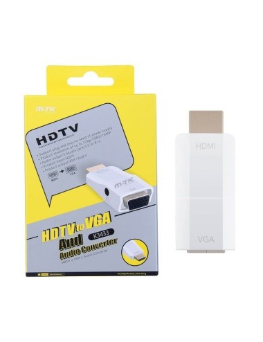 HDTV A VGA Y Convertidor De Audio