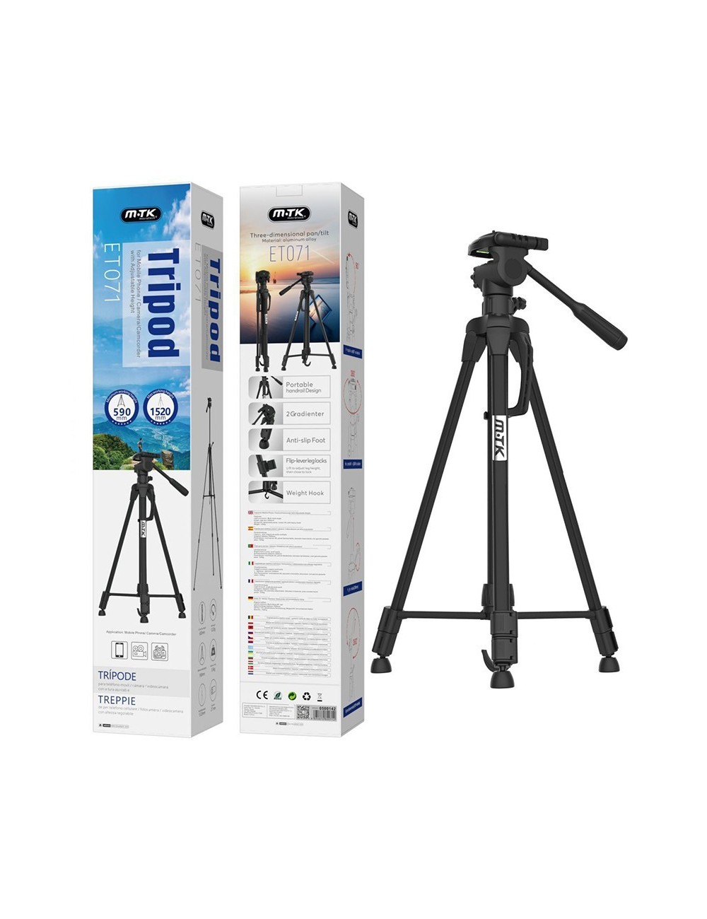 Trípode Para Móvil / Cámara 360 590-1520 Trípode Para Móvil / Cámara 360 590-1520