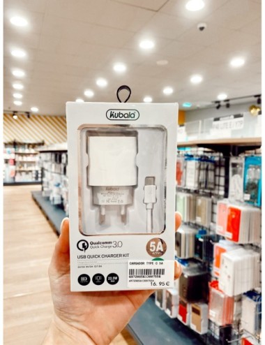Cargador Tipo C Blanco 5A V5M