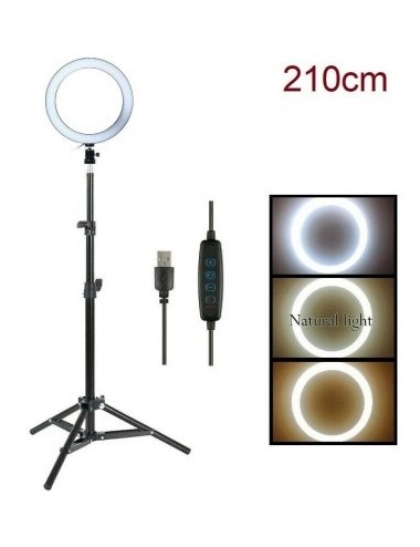 Aro De Luz XL 33CM Con Trípode