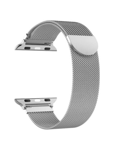 Correa AppleWatch Metálica 42mm / 44mm color Plata