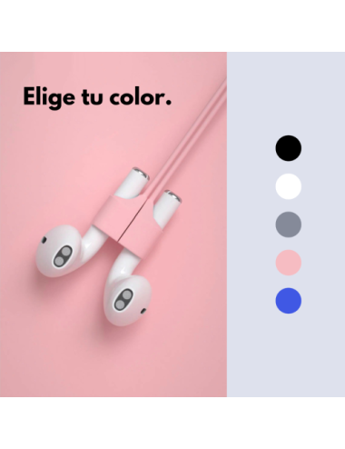 Pack 3 correas magnéticas antipérdida para auriculares inalámbricos, compatible con Airpods