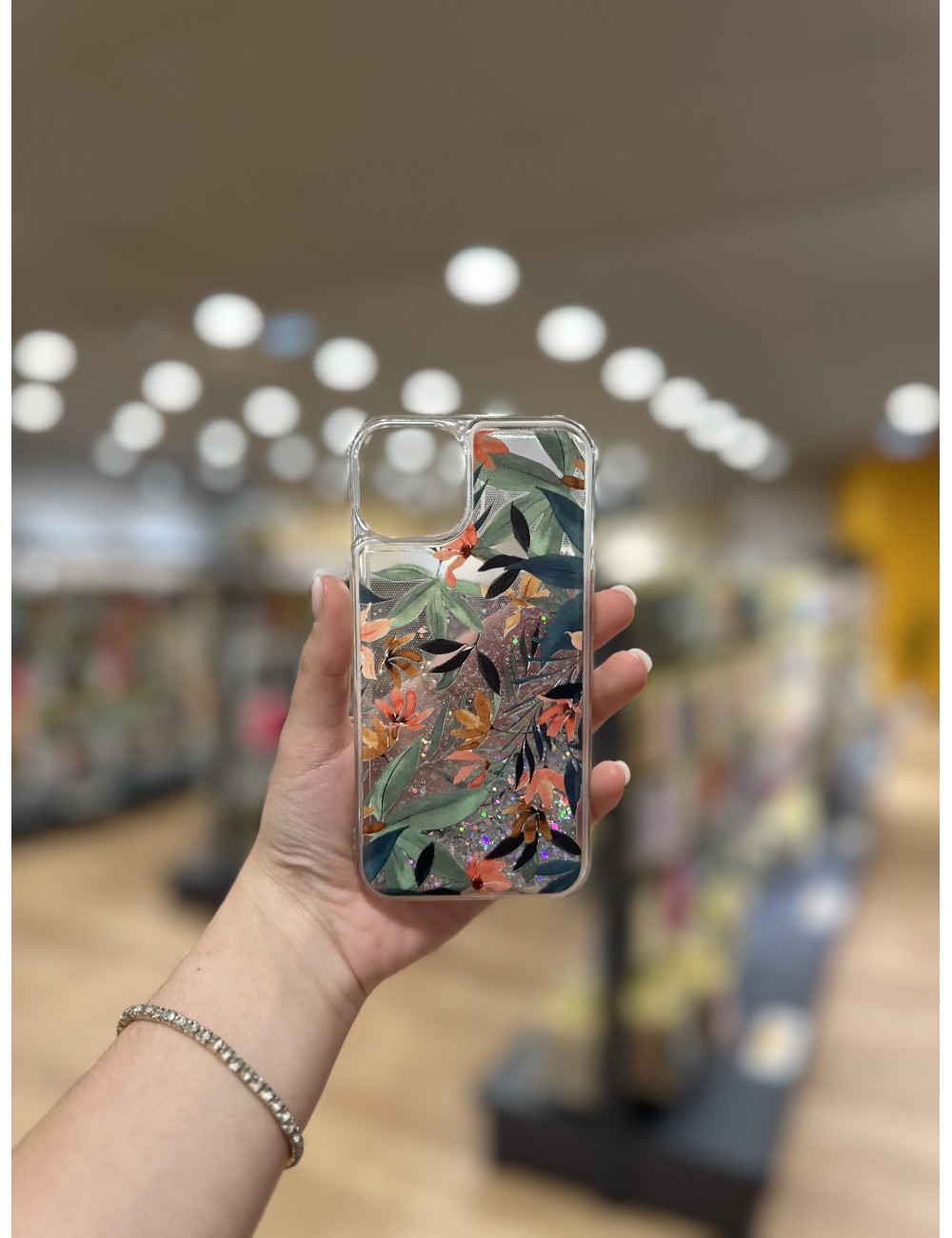 Funda brillo tropical iPhone 13 Funda brillo tropical iPhone 13