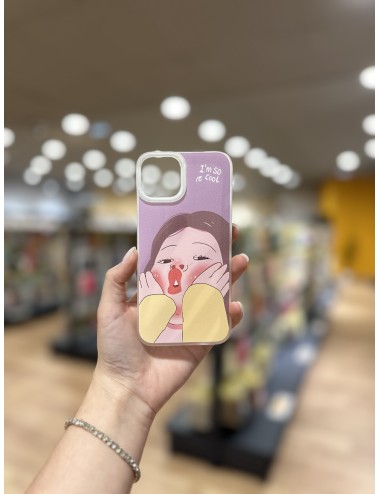 Funda cute face iPhone