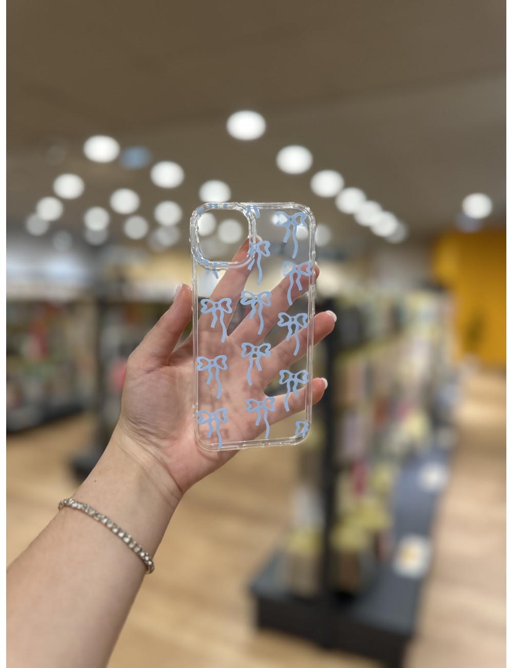 Funda lazos azules Funda lazos azules