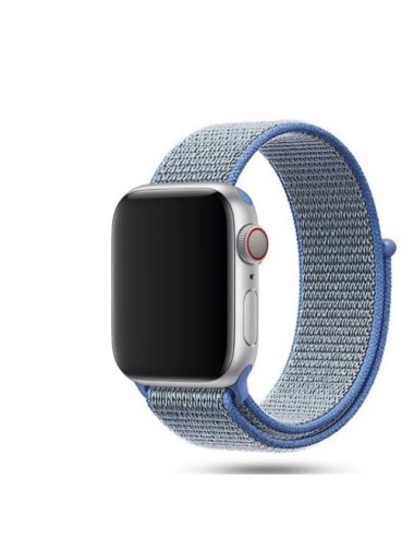 Correa AppleWatch Velcro 38mm 40mm color Celeste