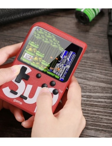 Mini Consola Sup Game Box Retro Roja