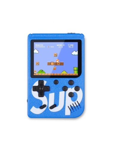 Mini Consola Sup Game Box Retro Azul